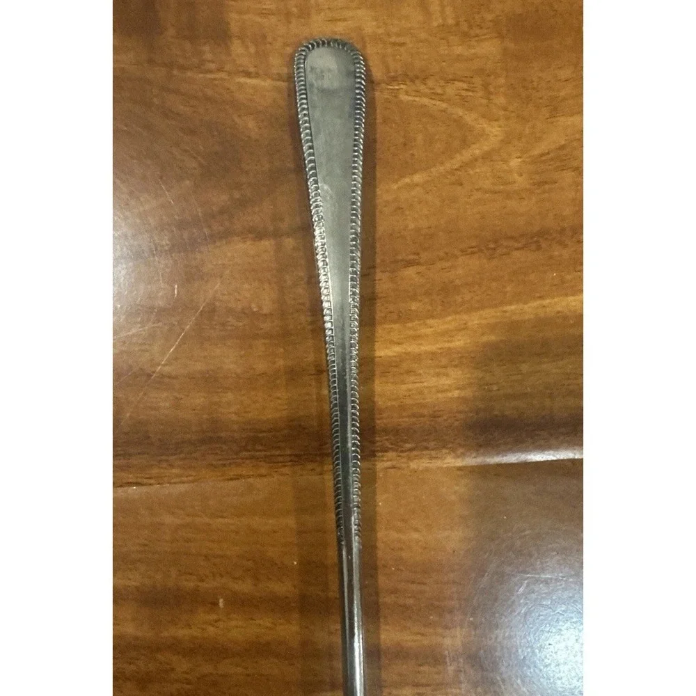 Vintage Silver Plated Salad‎ Serving Spoon 9